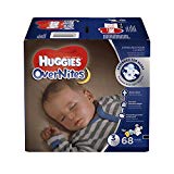 HUGGIES OverNites Diapers, Size 6, 42 ct., BIG PACK Overnight Diapers (Packaging May Vary)