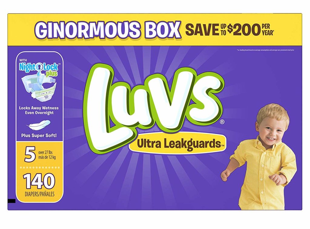  Luvs Ultra Leakguard Diapers